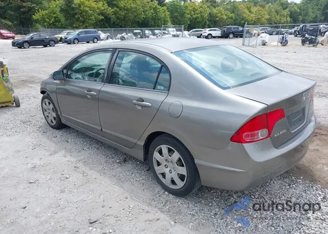 2008 Honda Civic Lx z USA, uszkodzony, nr VIN 2HGFA16568H335742